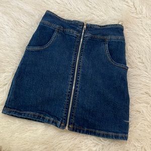 Jean skirt